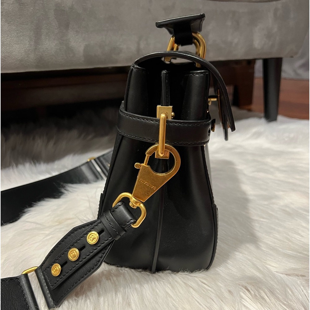 Balmain BBuzz 23 Top-Handle Bag in Smooth Leather - Picture 5 of 10